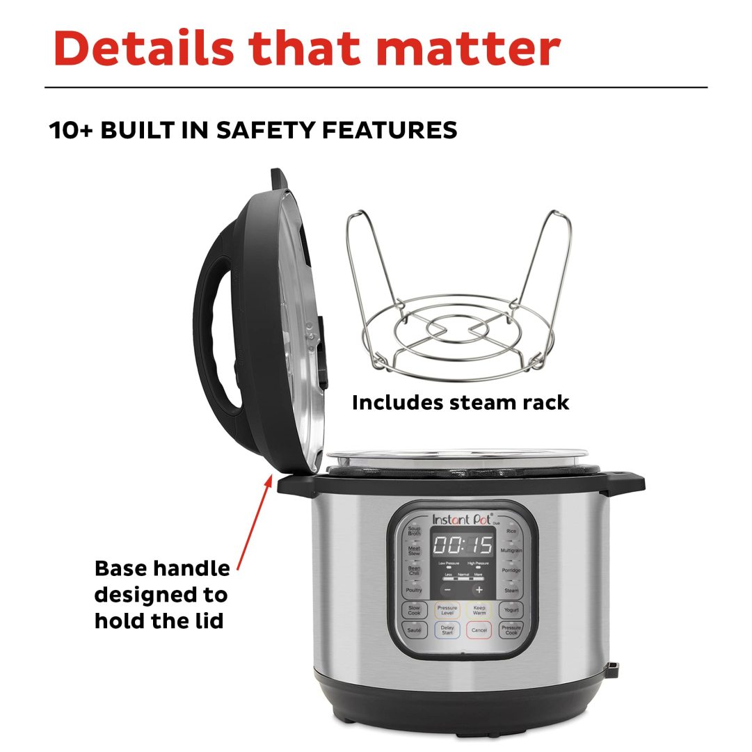 Bella 8 QT 10 in 1 Programmable Electric Multi Pressure Cooker Stainless  Steel for sale online