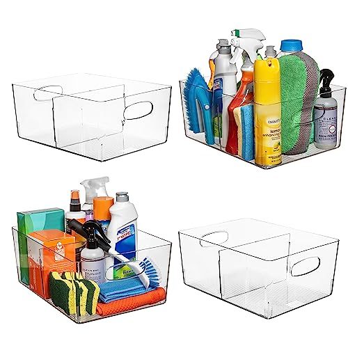 Best  Organizers: CLEARSPACE Plastic Storage Bin with Lids Review