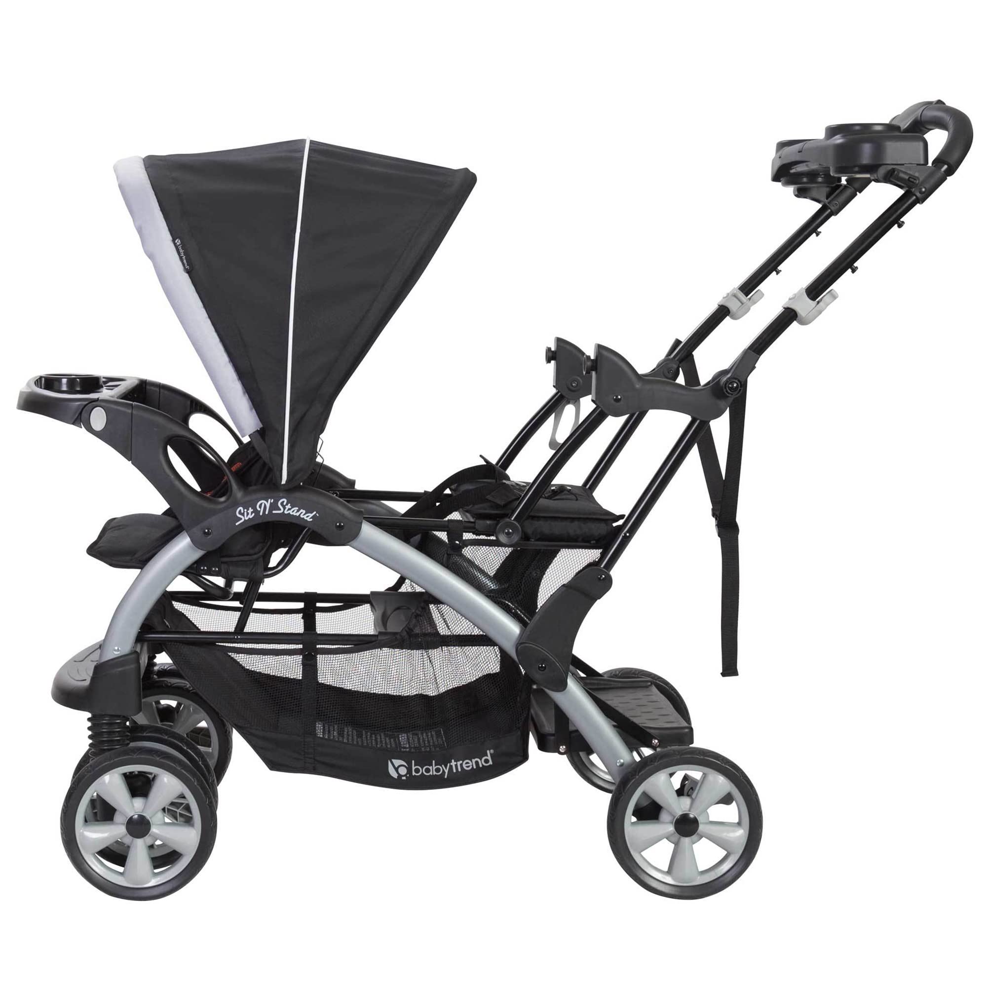 Baby trend sit and clearance stand double deluxe tandem stroller