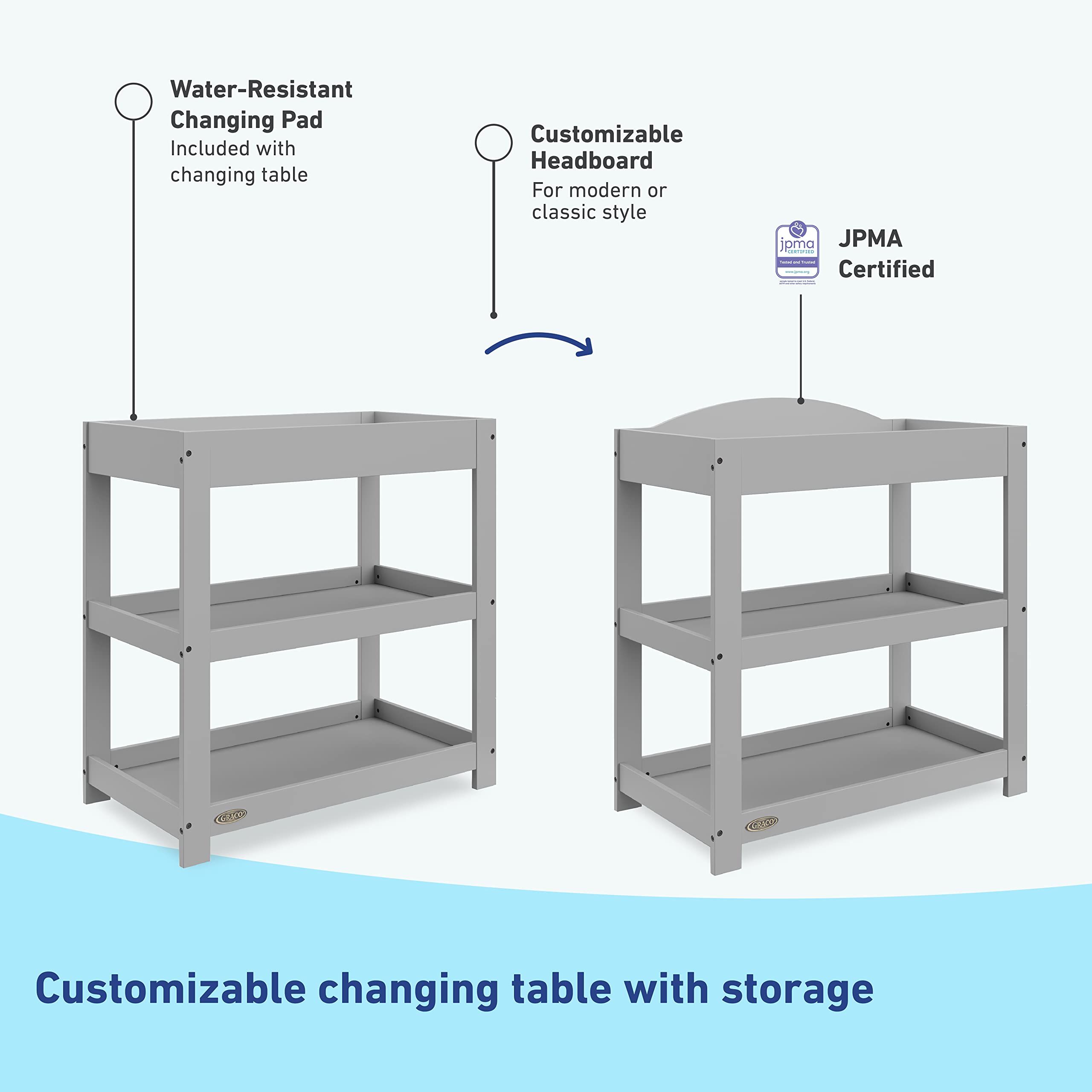 Graco classic changing clearance table