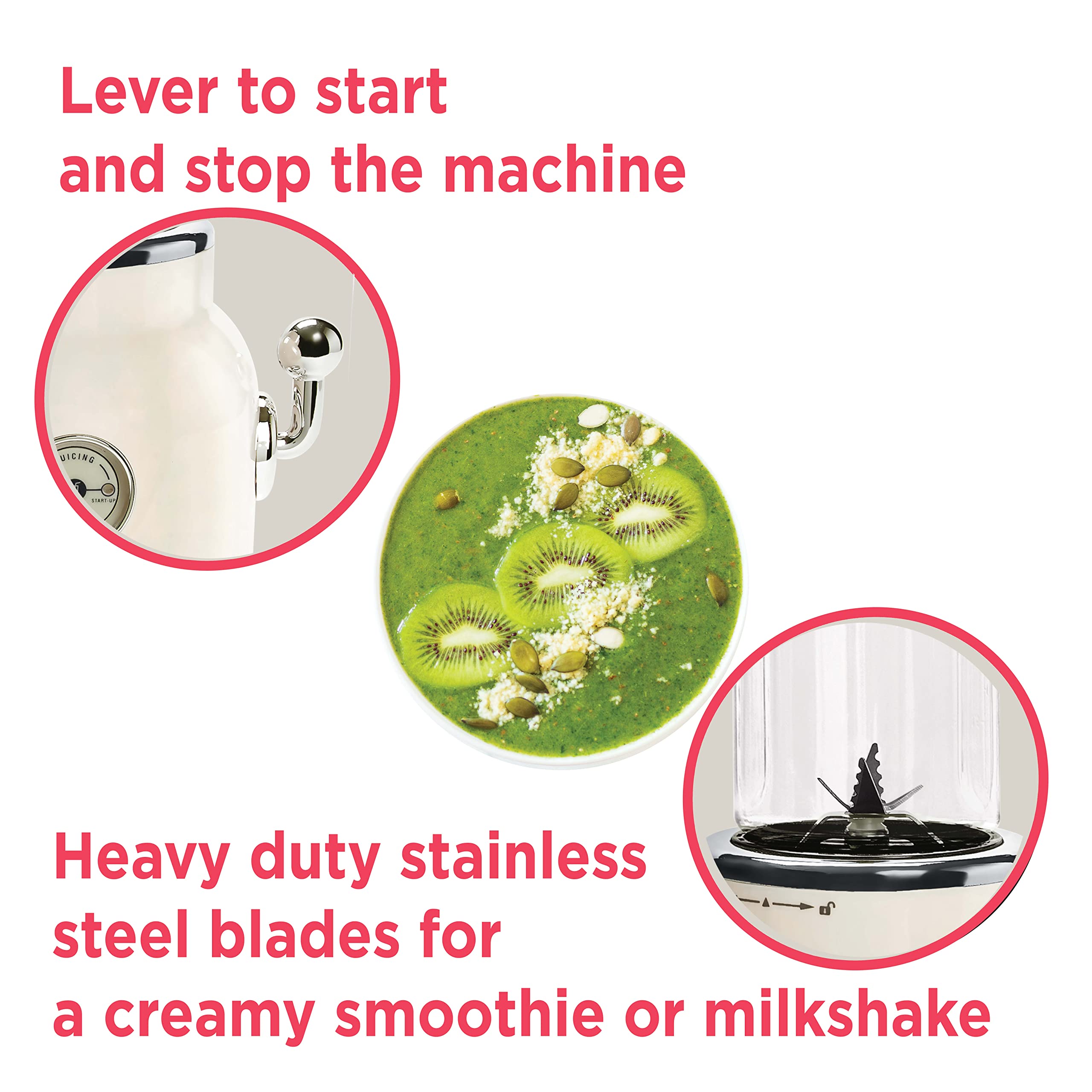 Best Buy: Frigidaire Retro 2-Speed Blender Cream ESMM100-CREAM