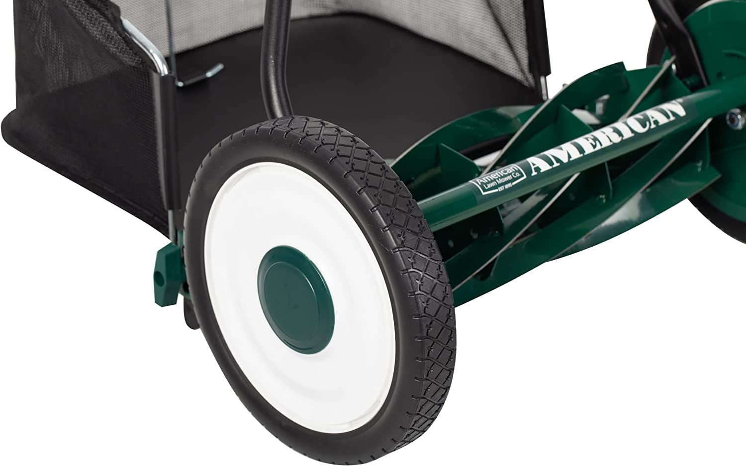 American Lawn Mower Company 1725-16GC 16-inch 7-Blade Reel Mower with Grass  Catcher - BestBuy Mall
