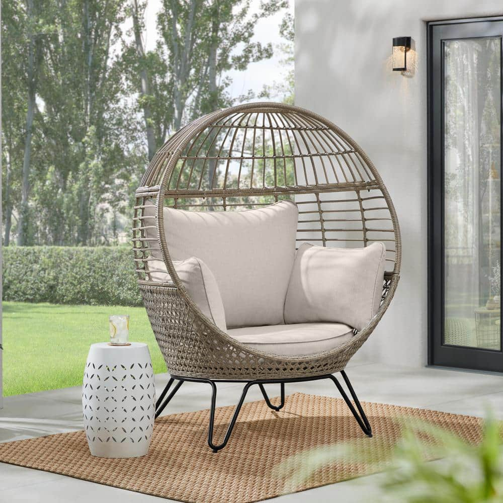 Hampton bay egg online patio chair