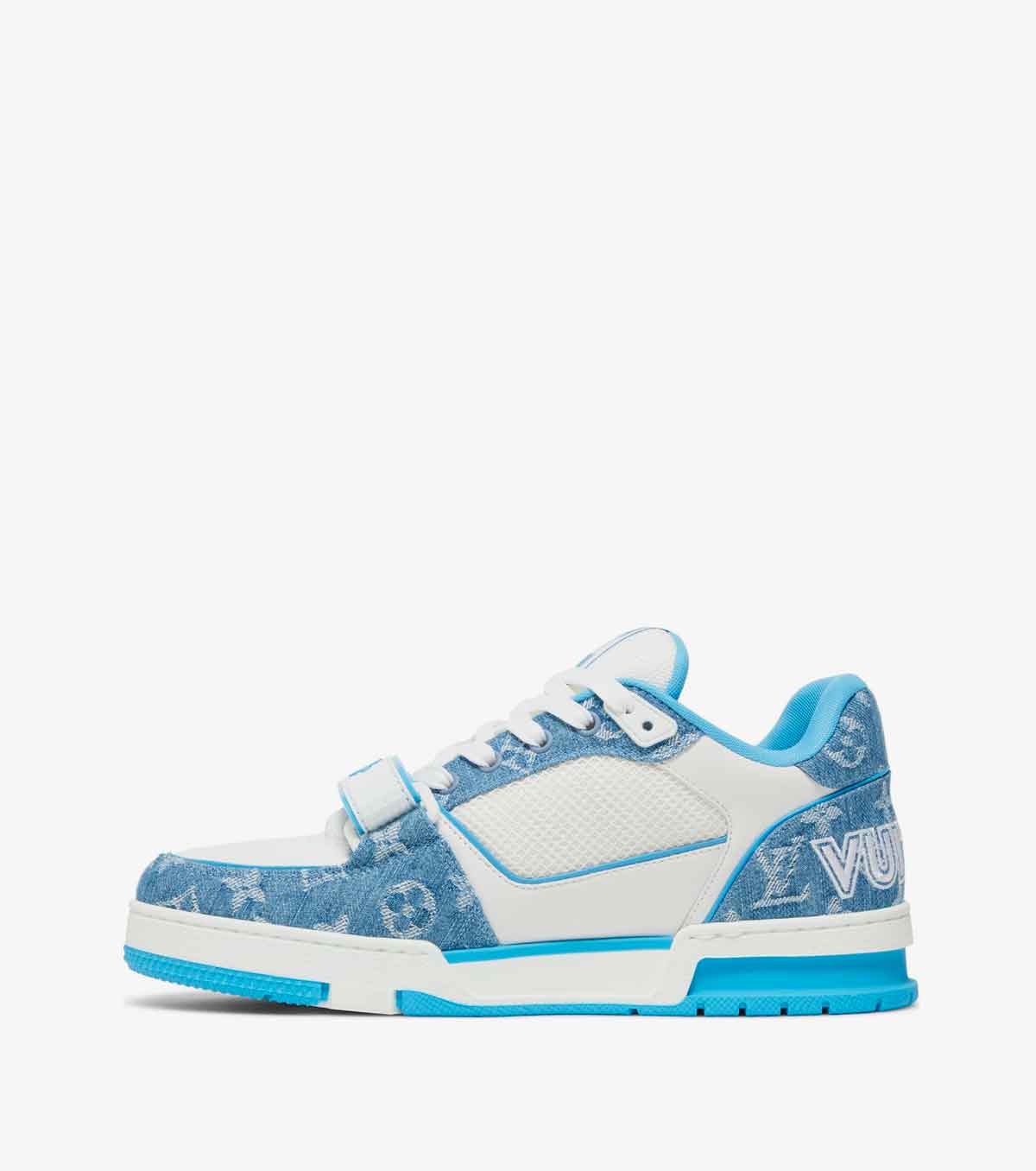 Trainer 'Light Blue Monogram Denim'