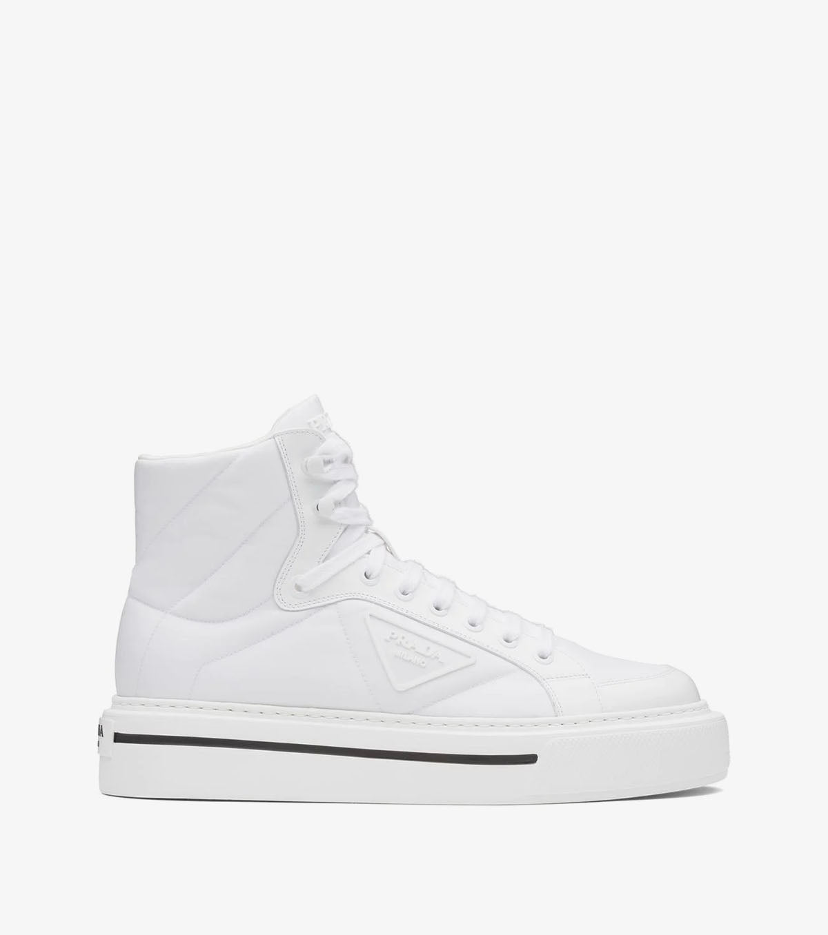 Macro lace-up high-top