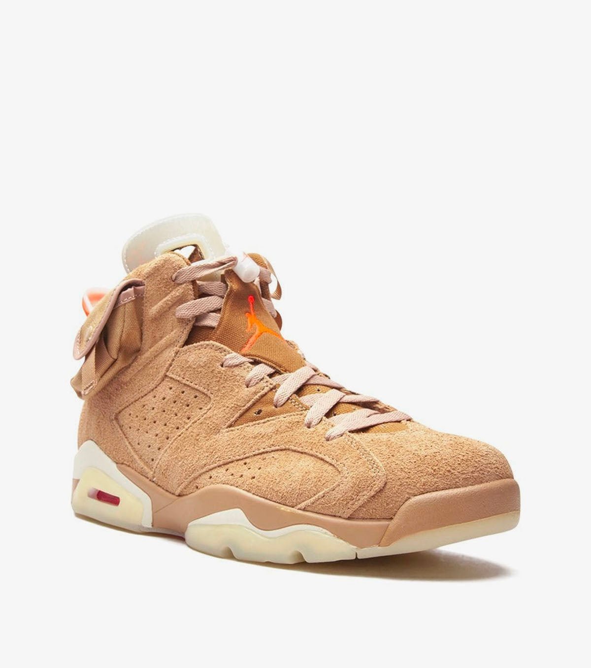 Air Jordan 6 Retro x Travis Scott 'British Khaki'