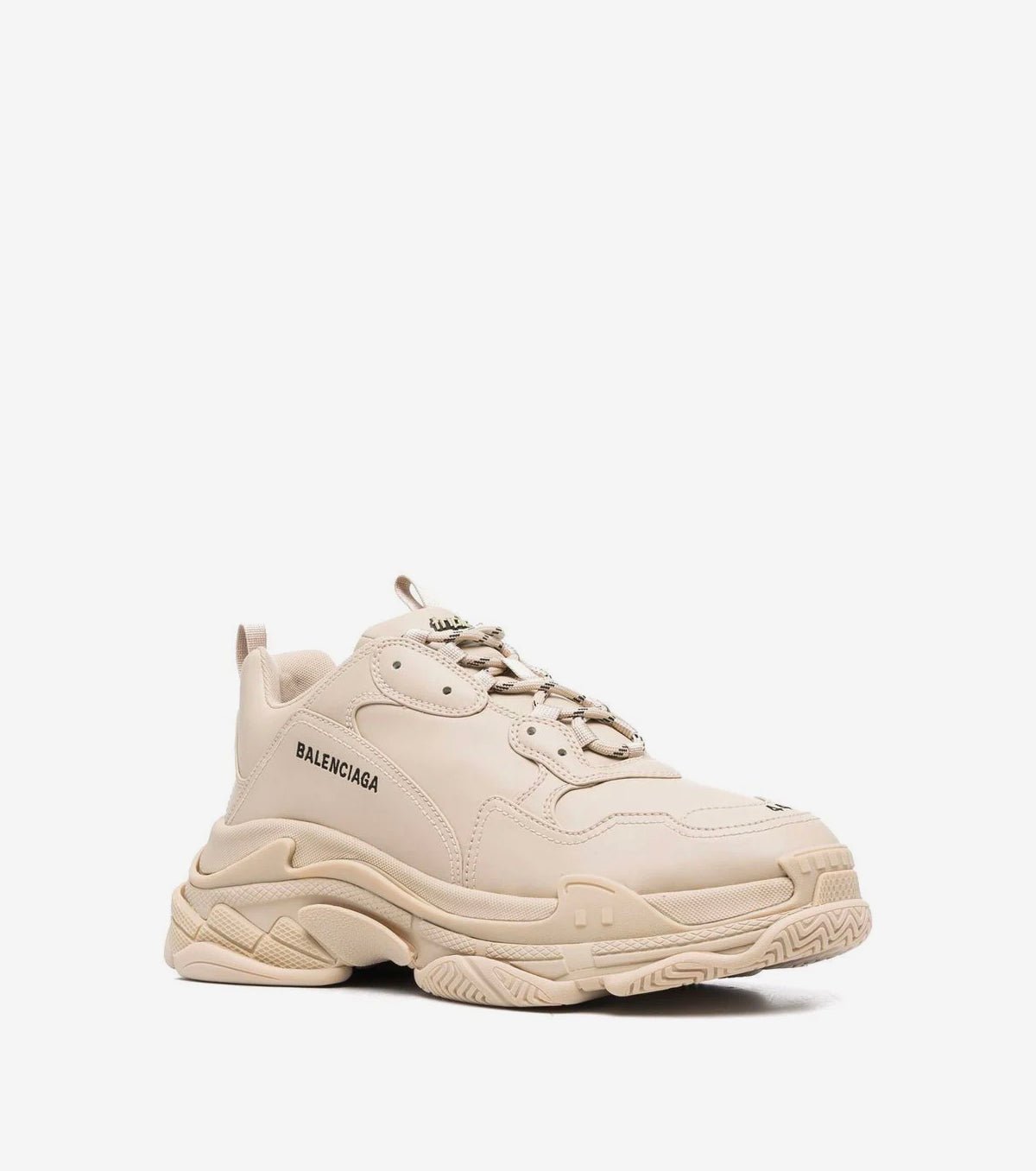 Triple S Faux-Leather