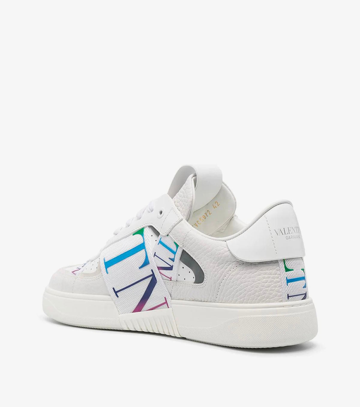 VL7N panelled logo-print