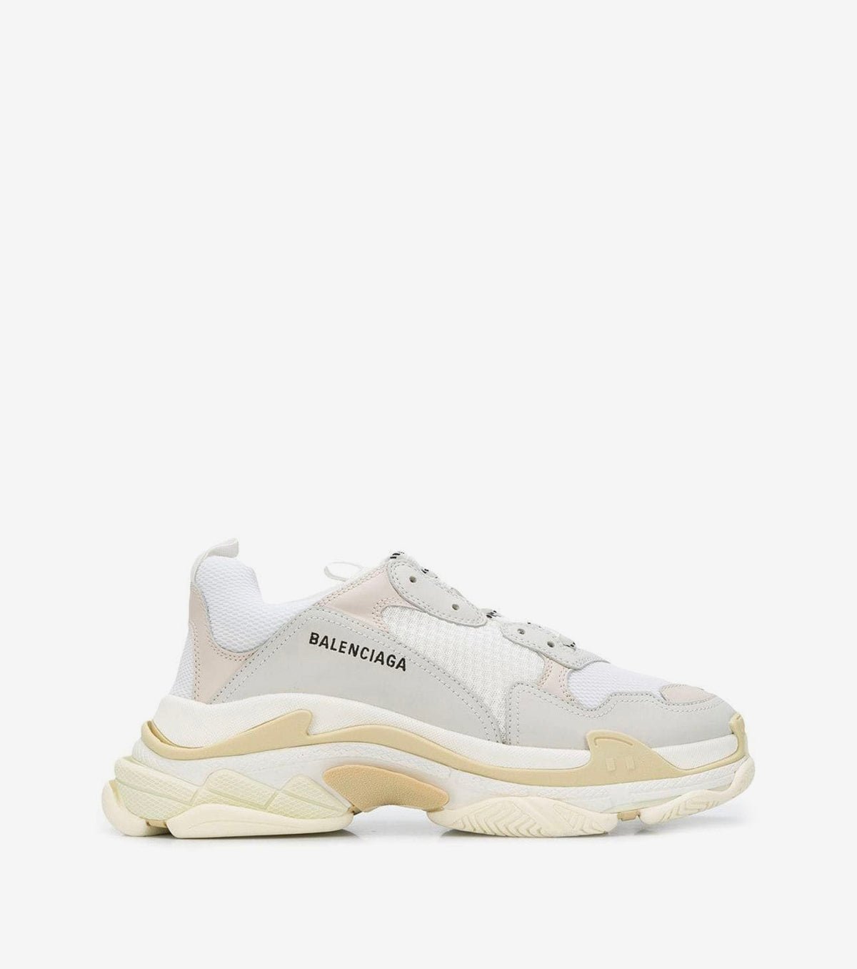 Triple S White & Beige