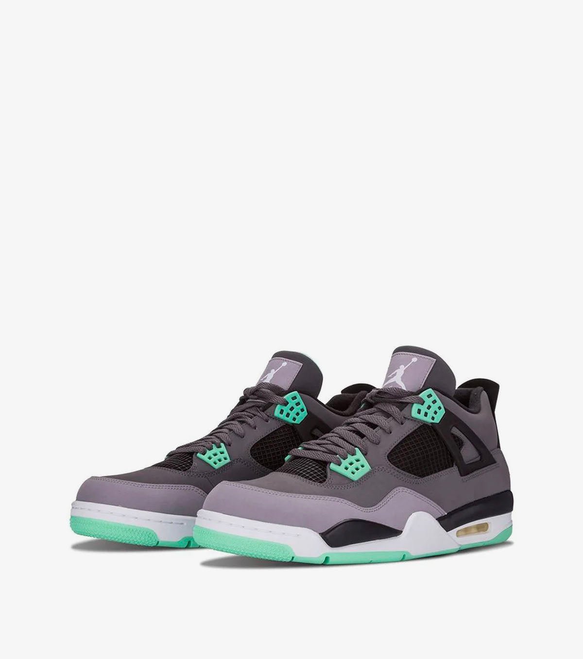 Air Jordan 4 Retro green glow
