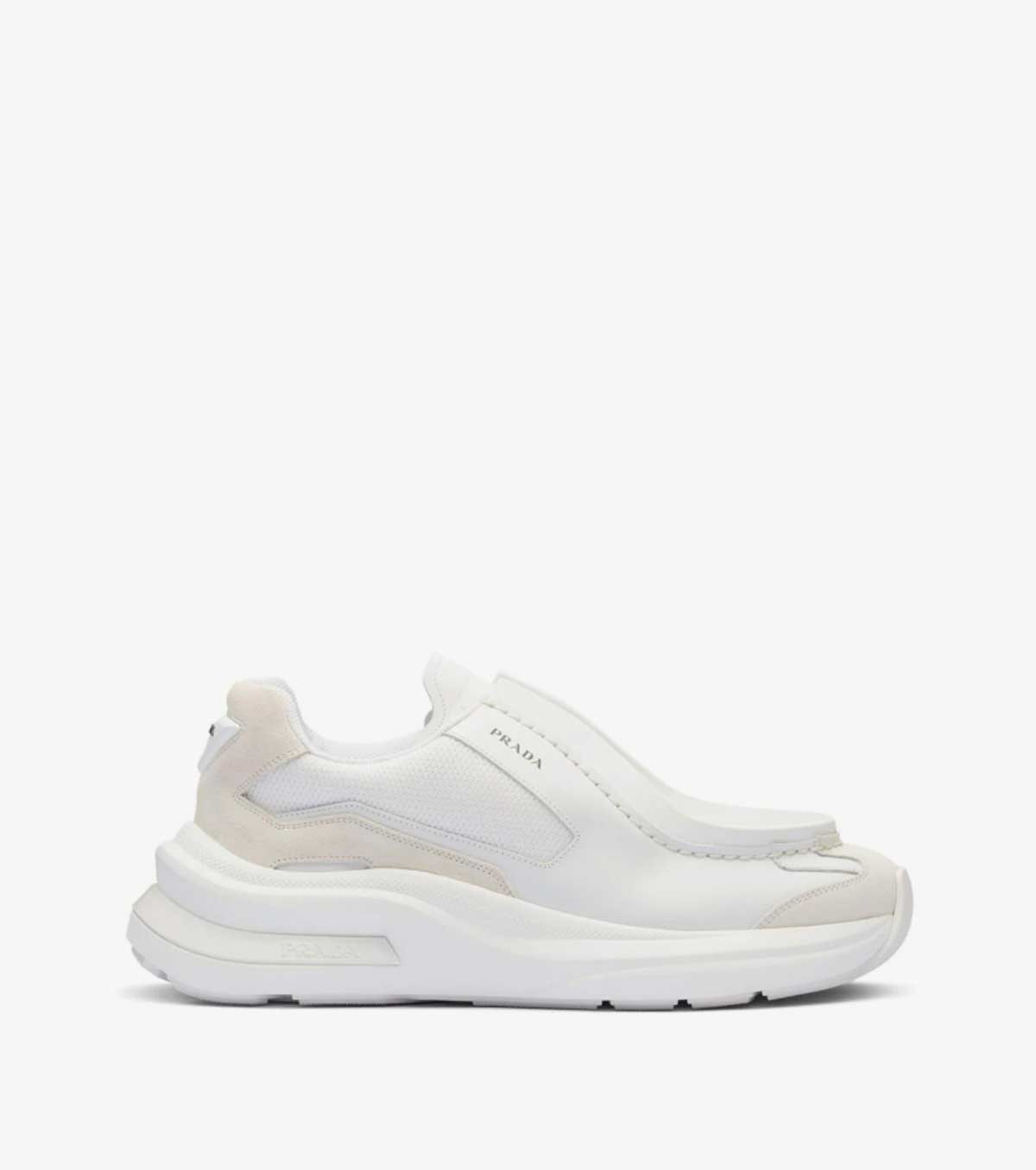 panelled chunky sneakers