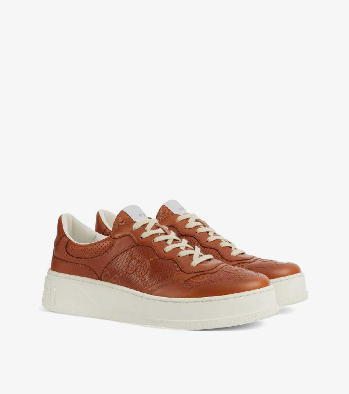GG logo-embossed sneakers
