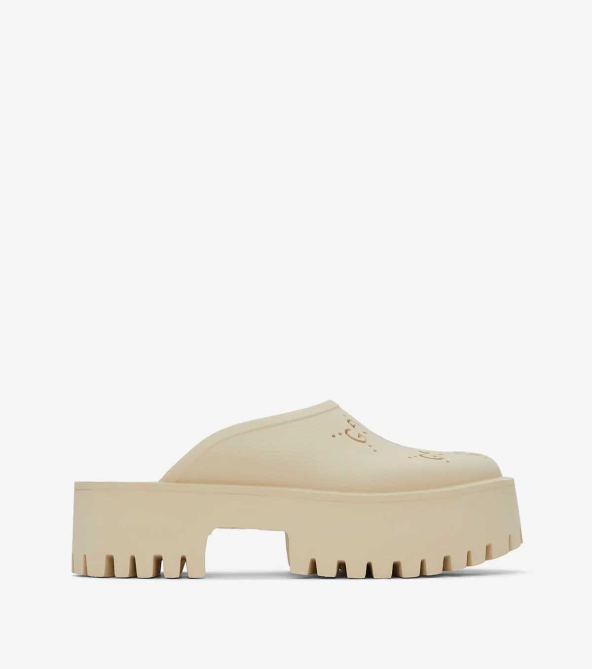 PLATFORM PERFORATED G SANDAL