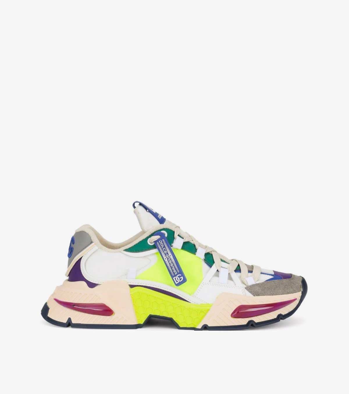 Airmaster panelled low-top