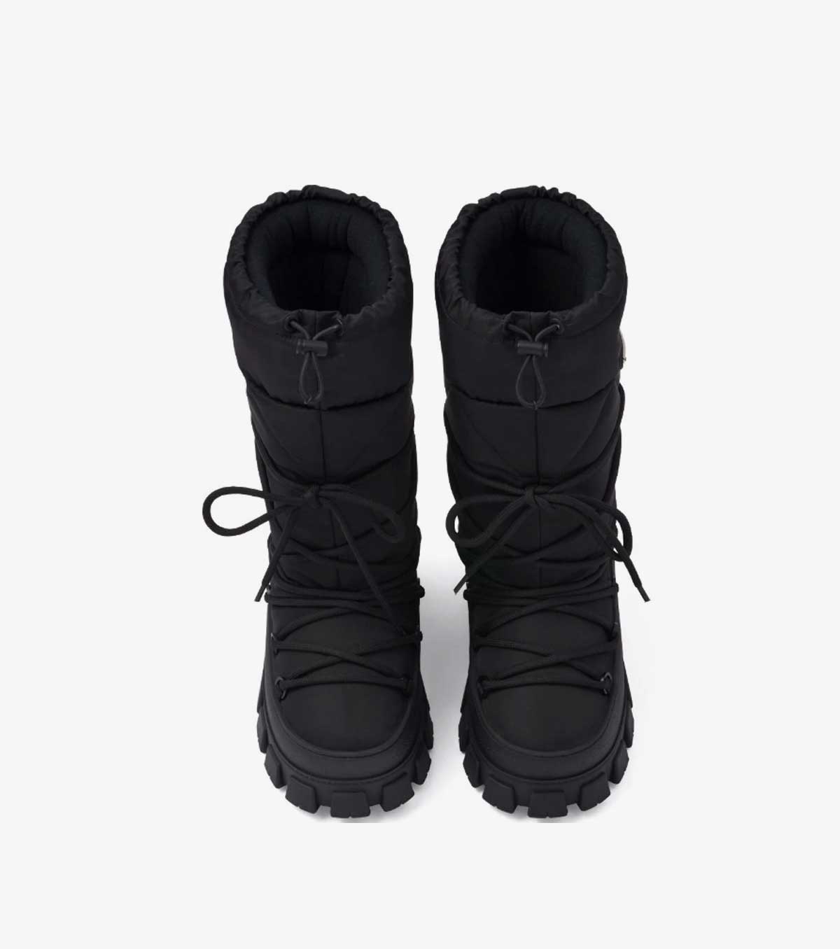 recycled nylon moon boots