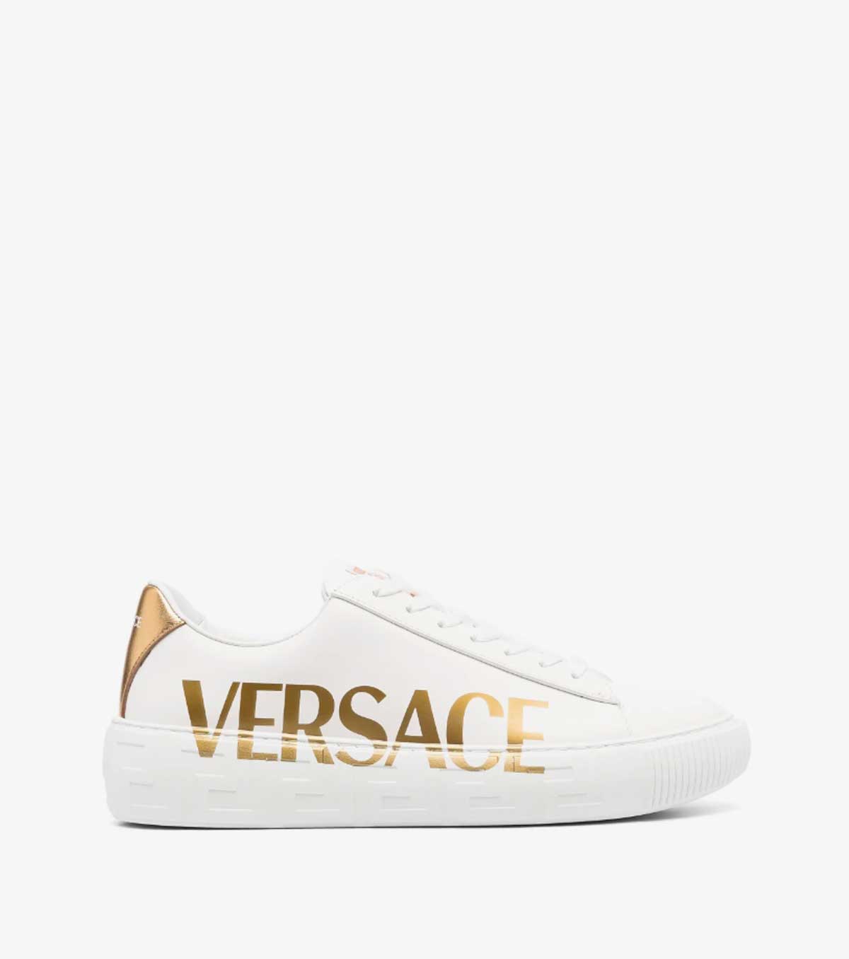 La Greca logo-print low-top sneakers
