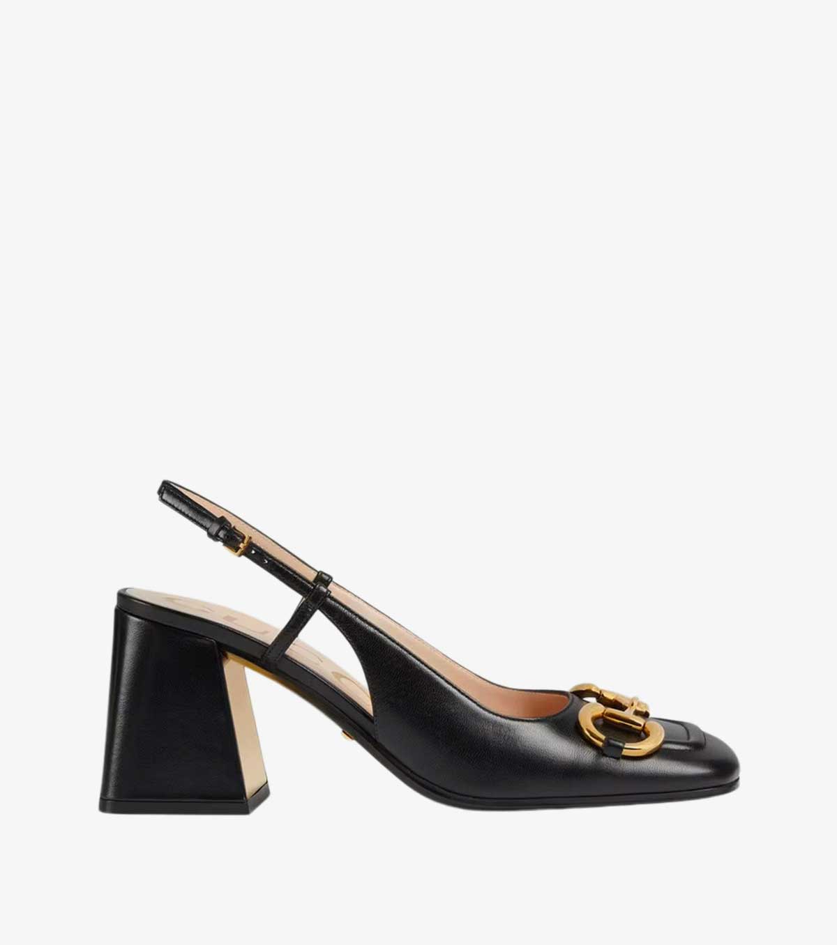 Horsebit 75mm Heeled Slingback