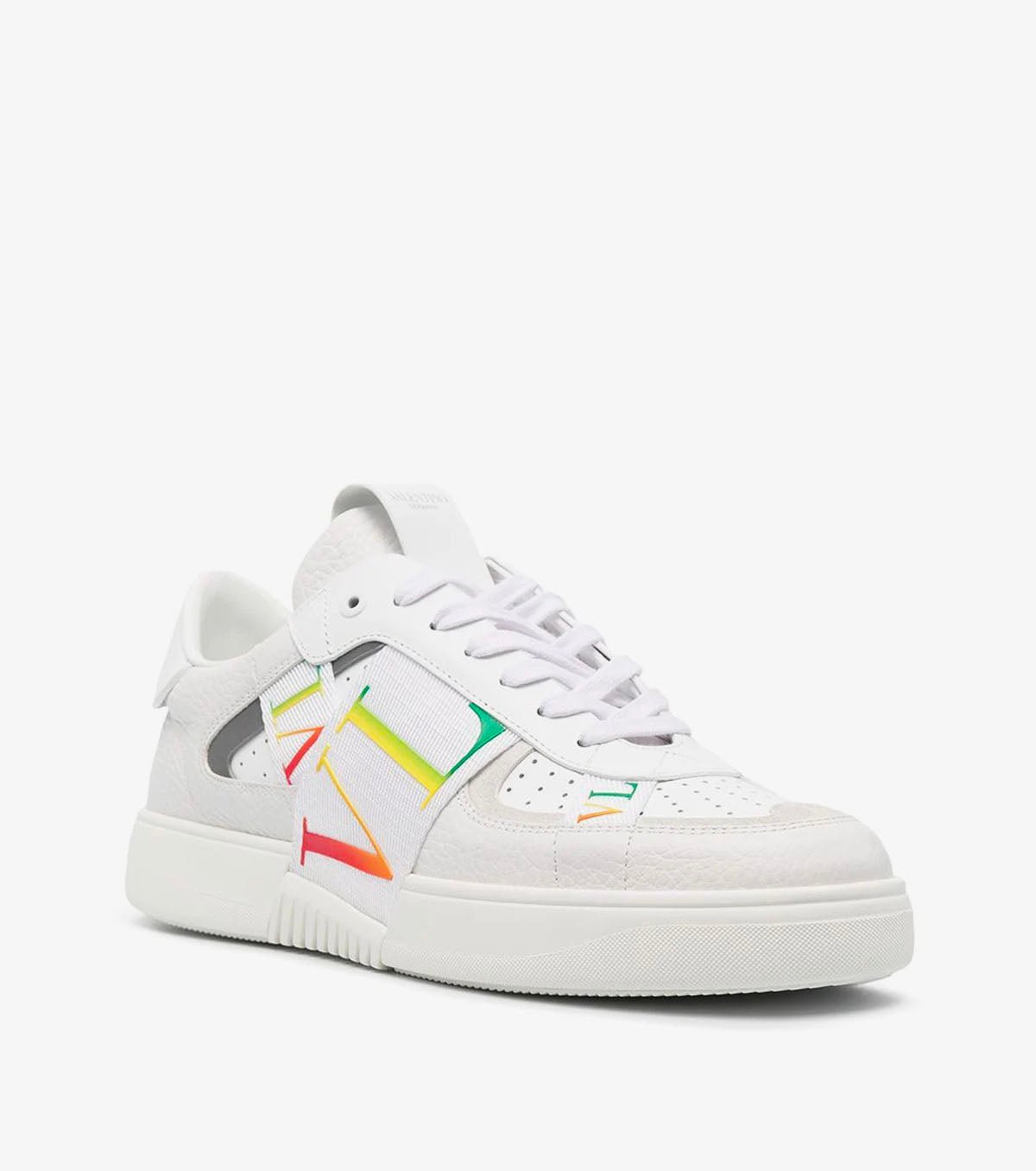 VL7N panelled logo-print