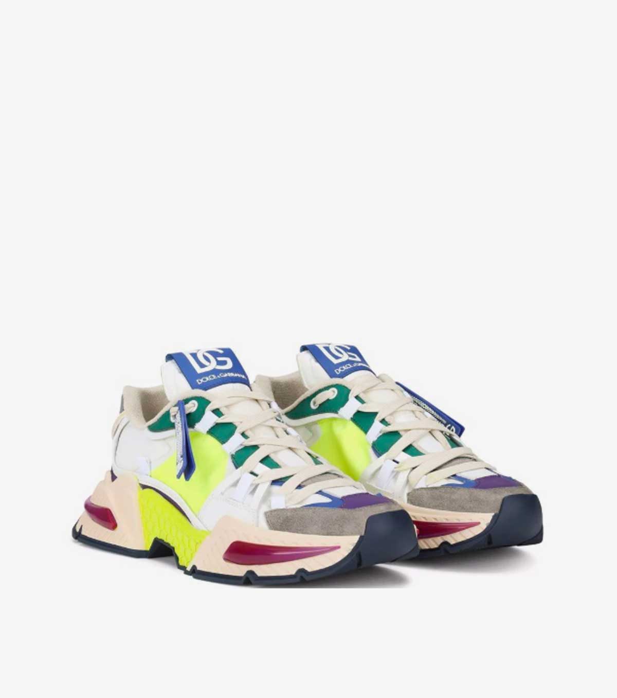 Airmaster panelled low-top