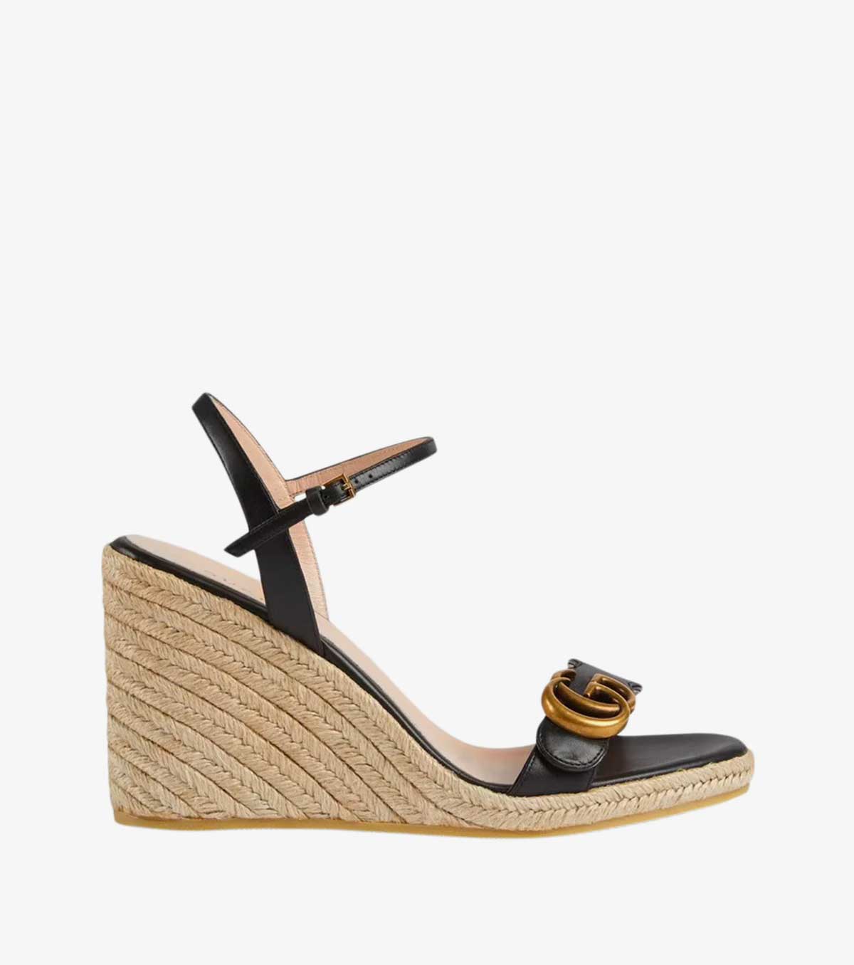 Double G 95mm Platform Espadrille