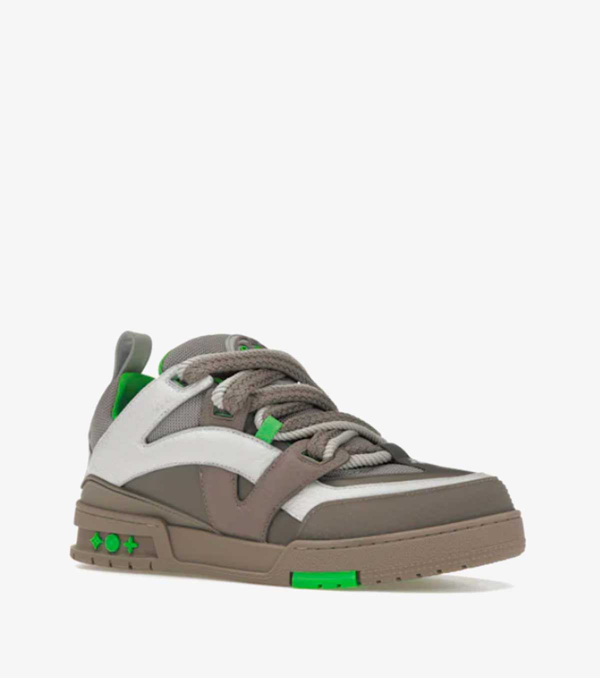 Skate Sneaker Grey Green