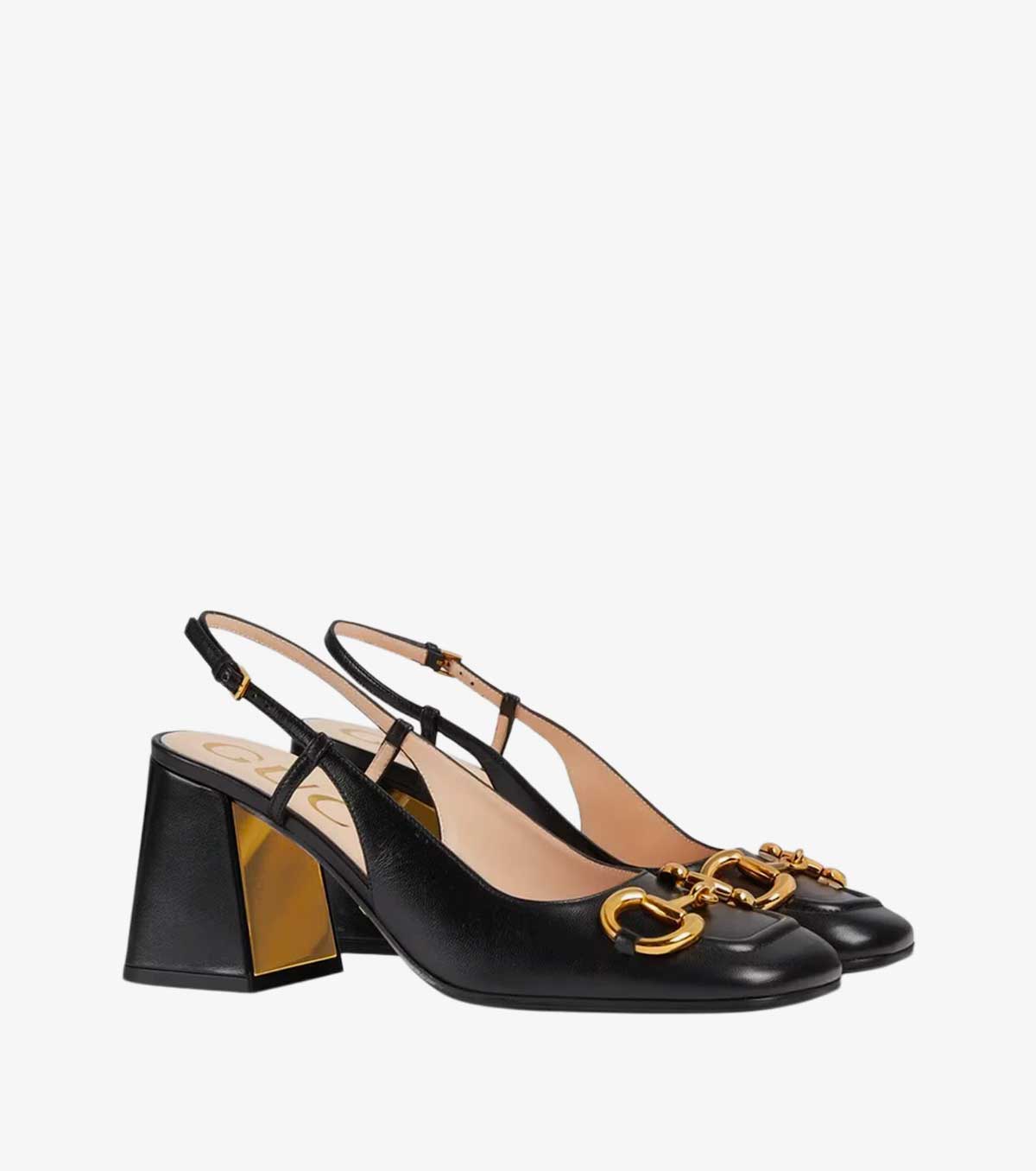 Horsebit 75mm Heeled Slingback