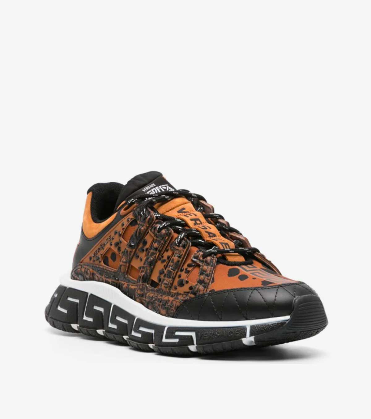 Trigreca Dalmatian-print sneakers