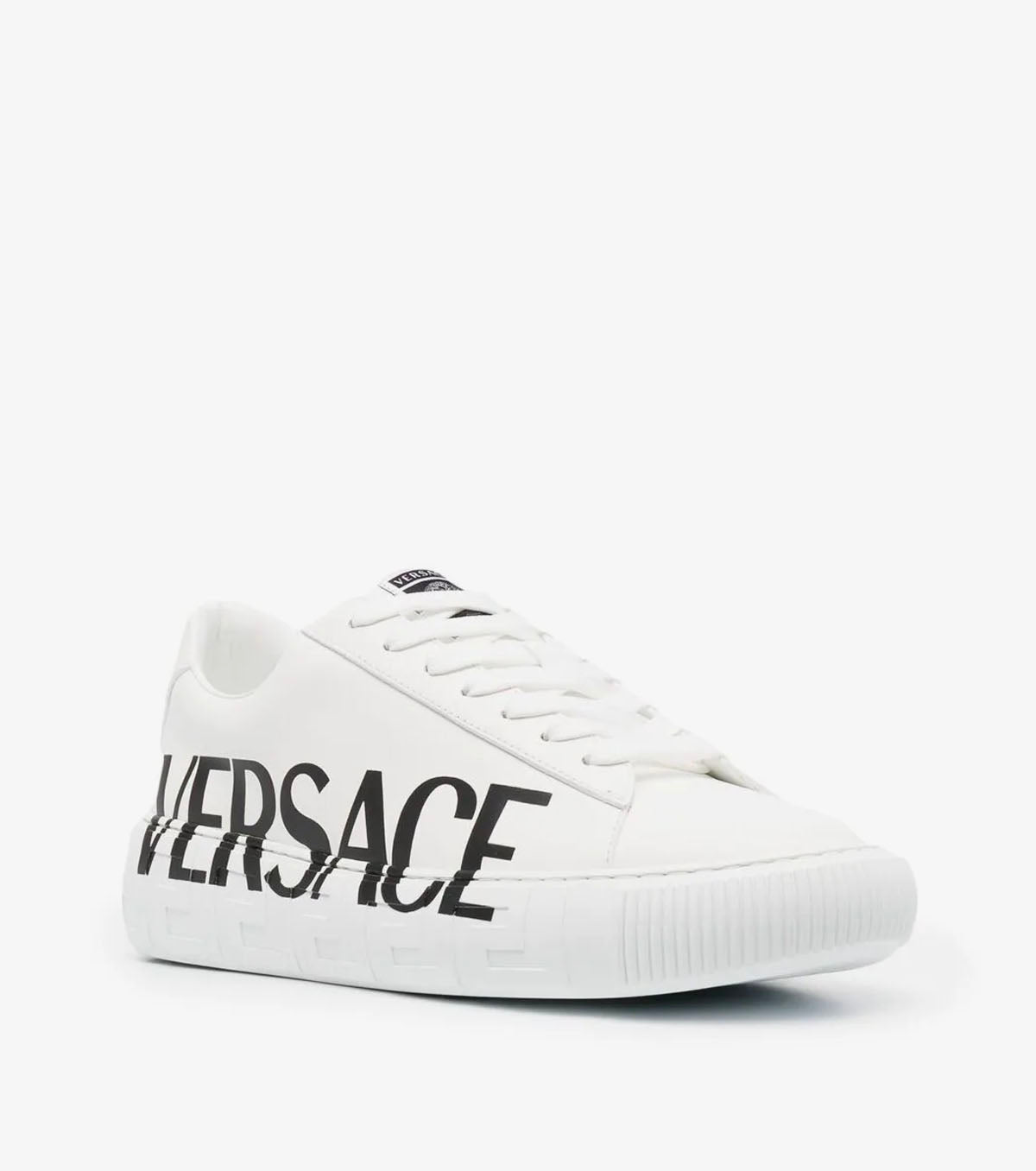 Greca logo-print low-top