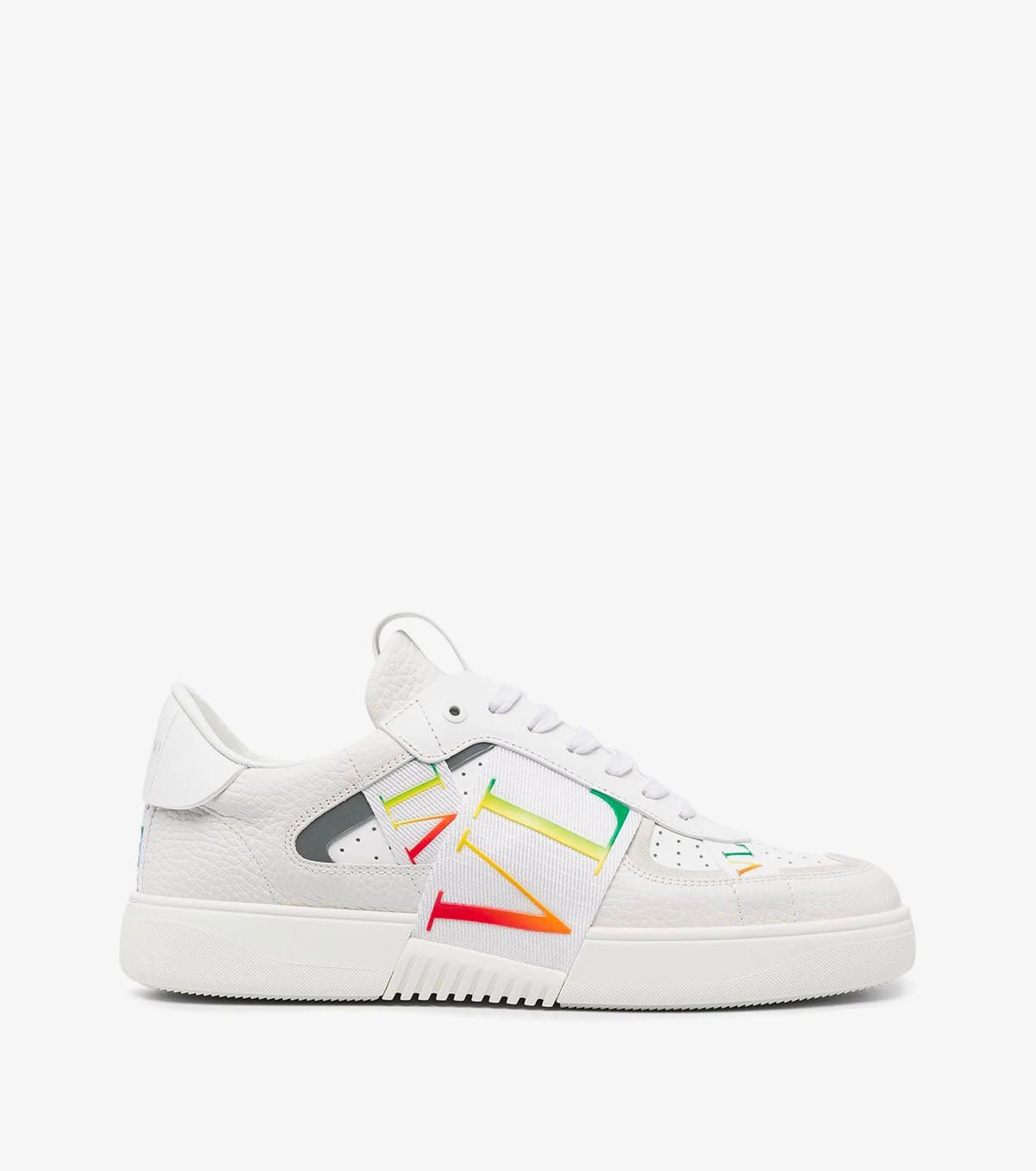 VL7N panelled logo-print