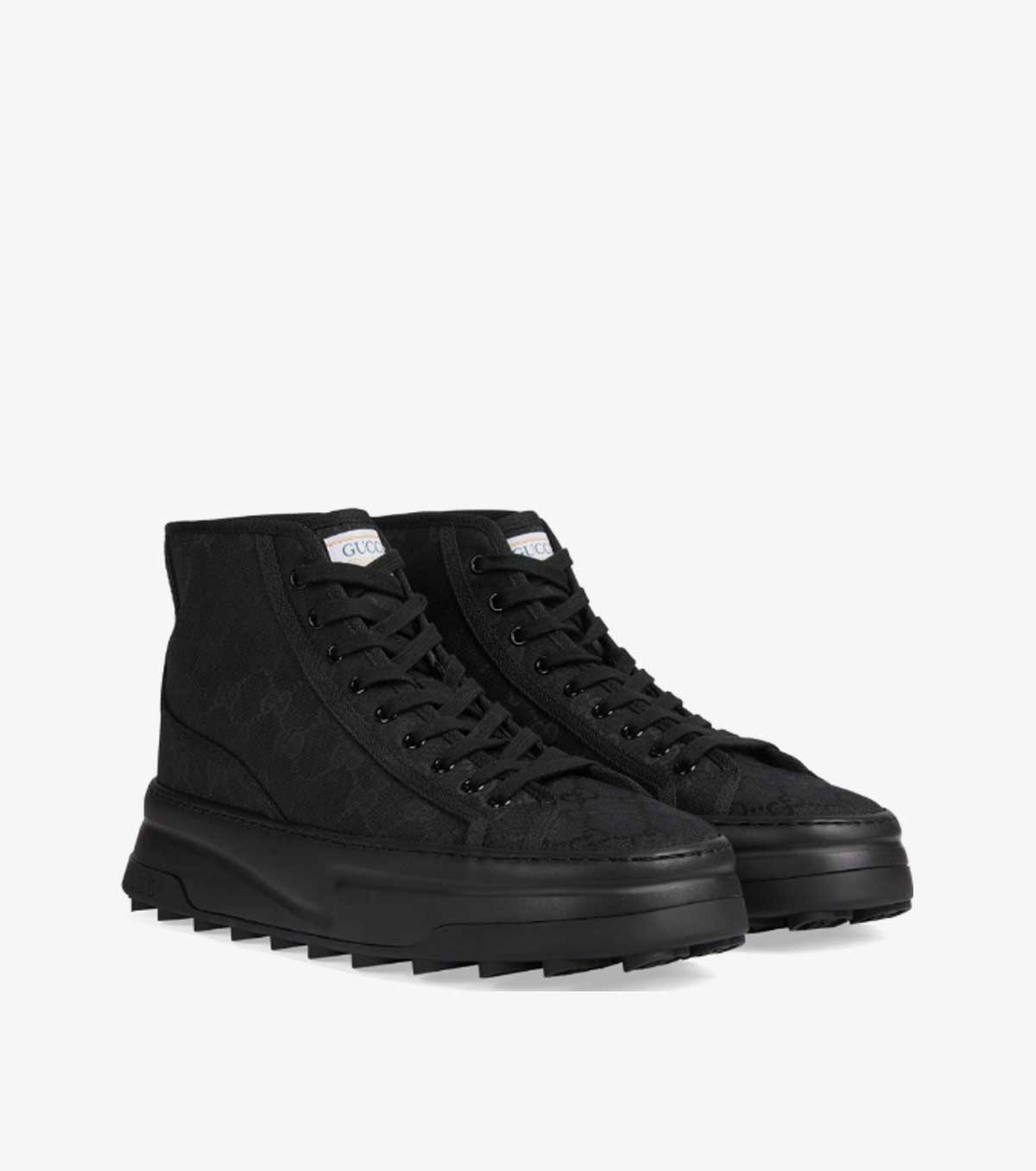 GG-canvas high-top sneakers