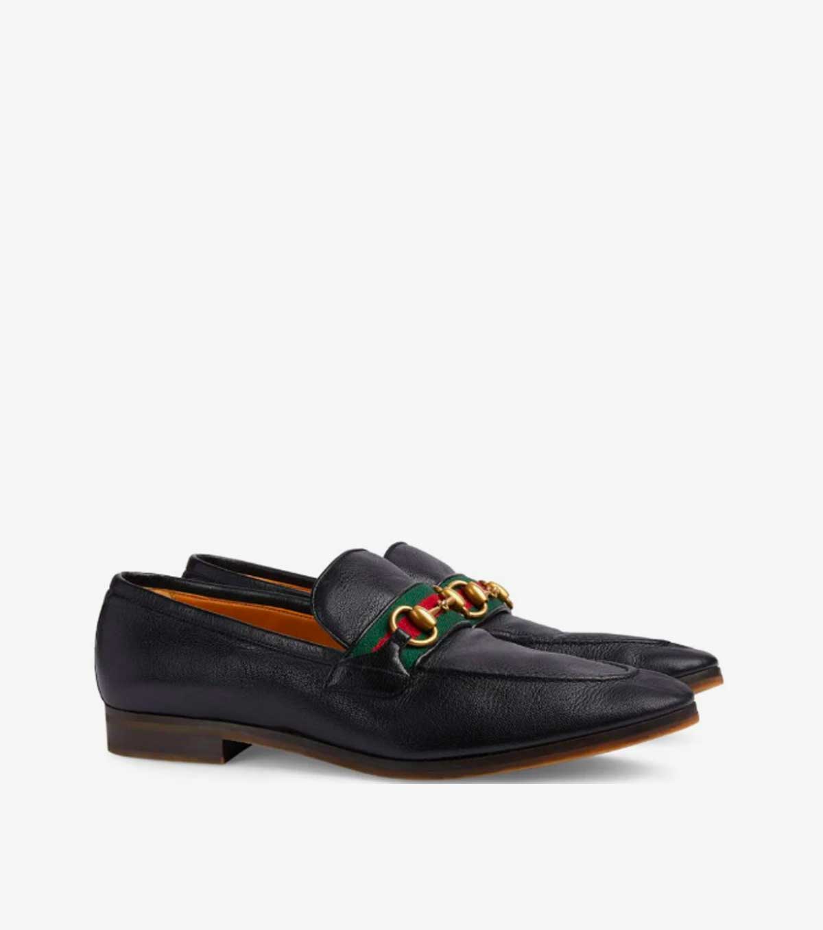 Horsebit leather loafers