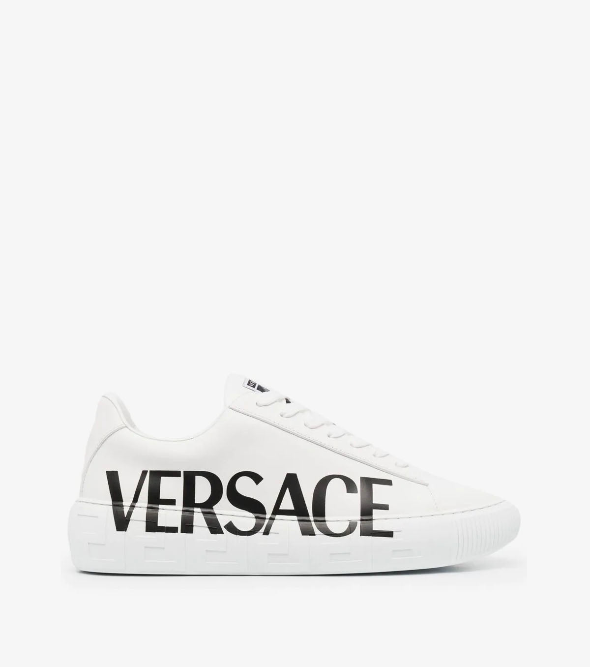 Greca logo-print low-top