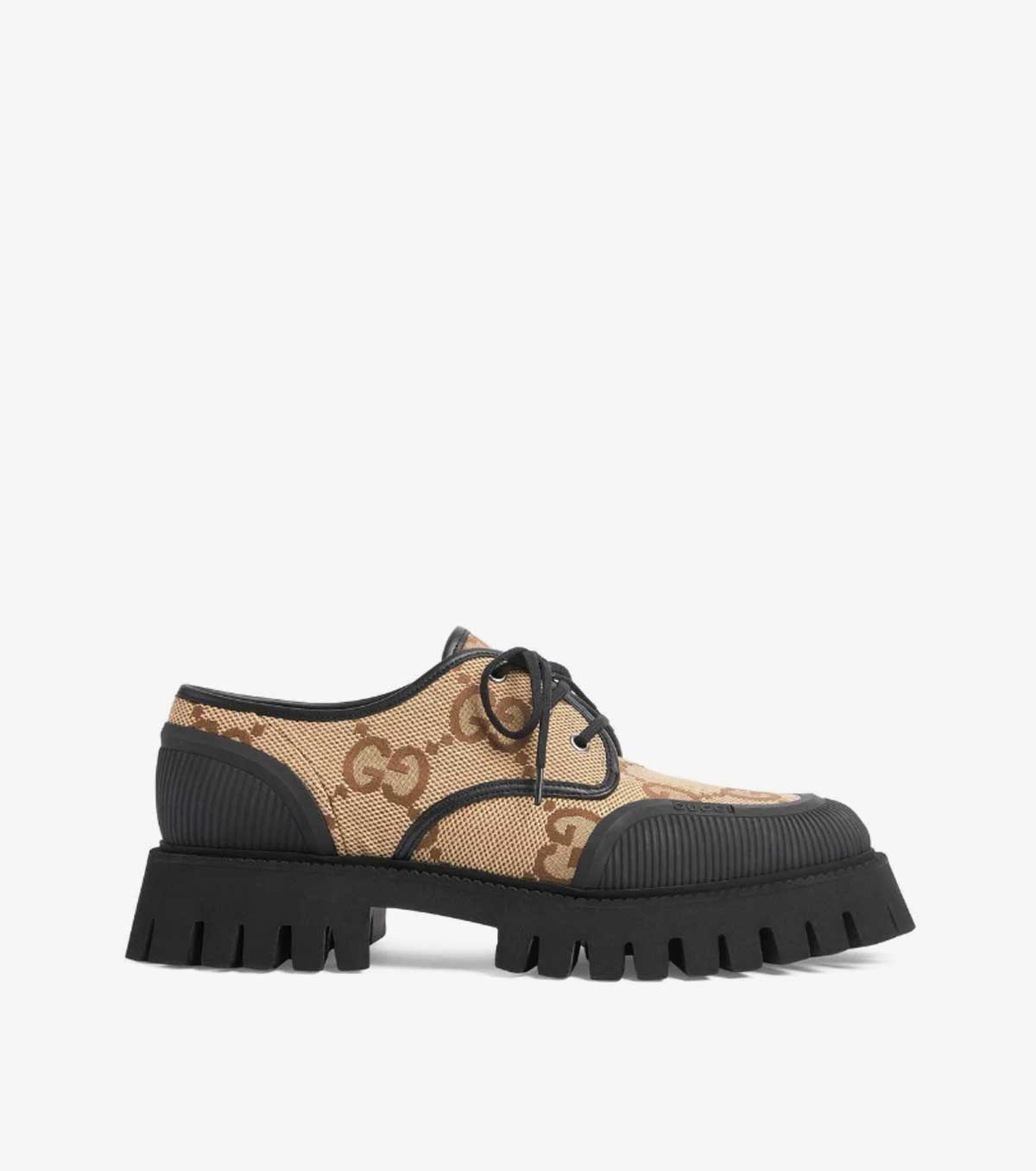 maxi GG lace-up Derby shoes