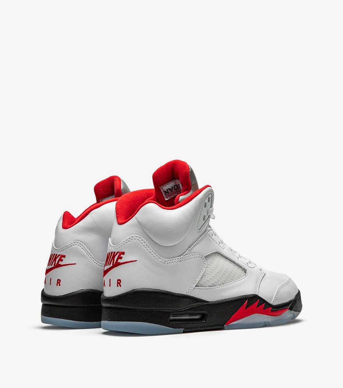 Air Jordan 5 Retro fire red silver tongue 2020