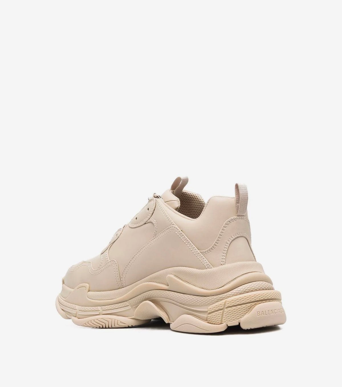 Triple S Faux-Leather