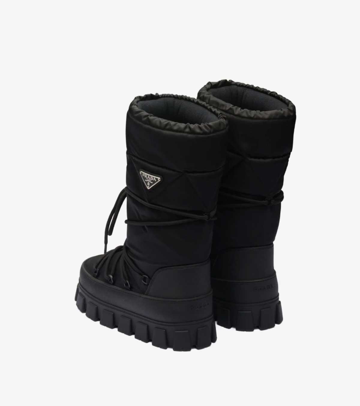 recycled nylon moon boots