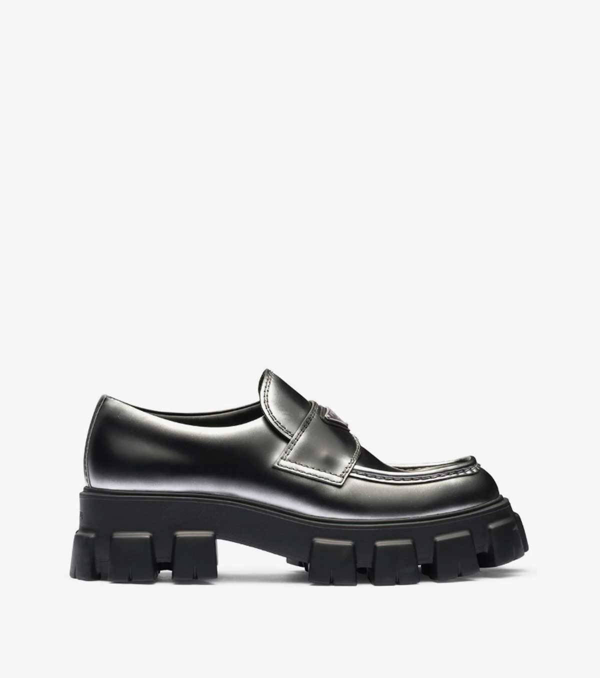 Monolith nuanced leather loafers