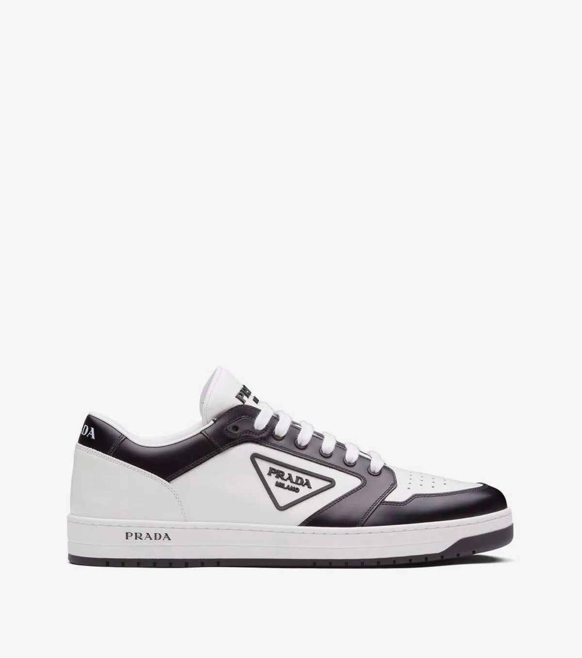 District low-top leather