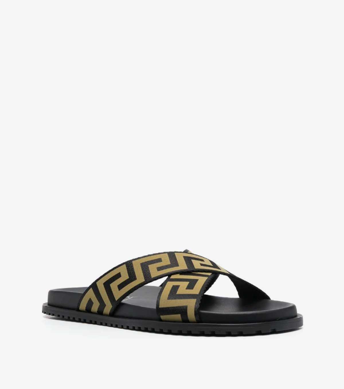 logo-print open-toe slides