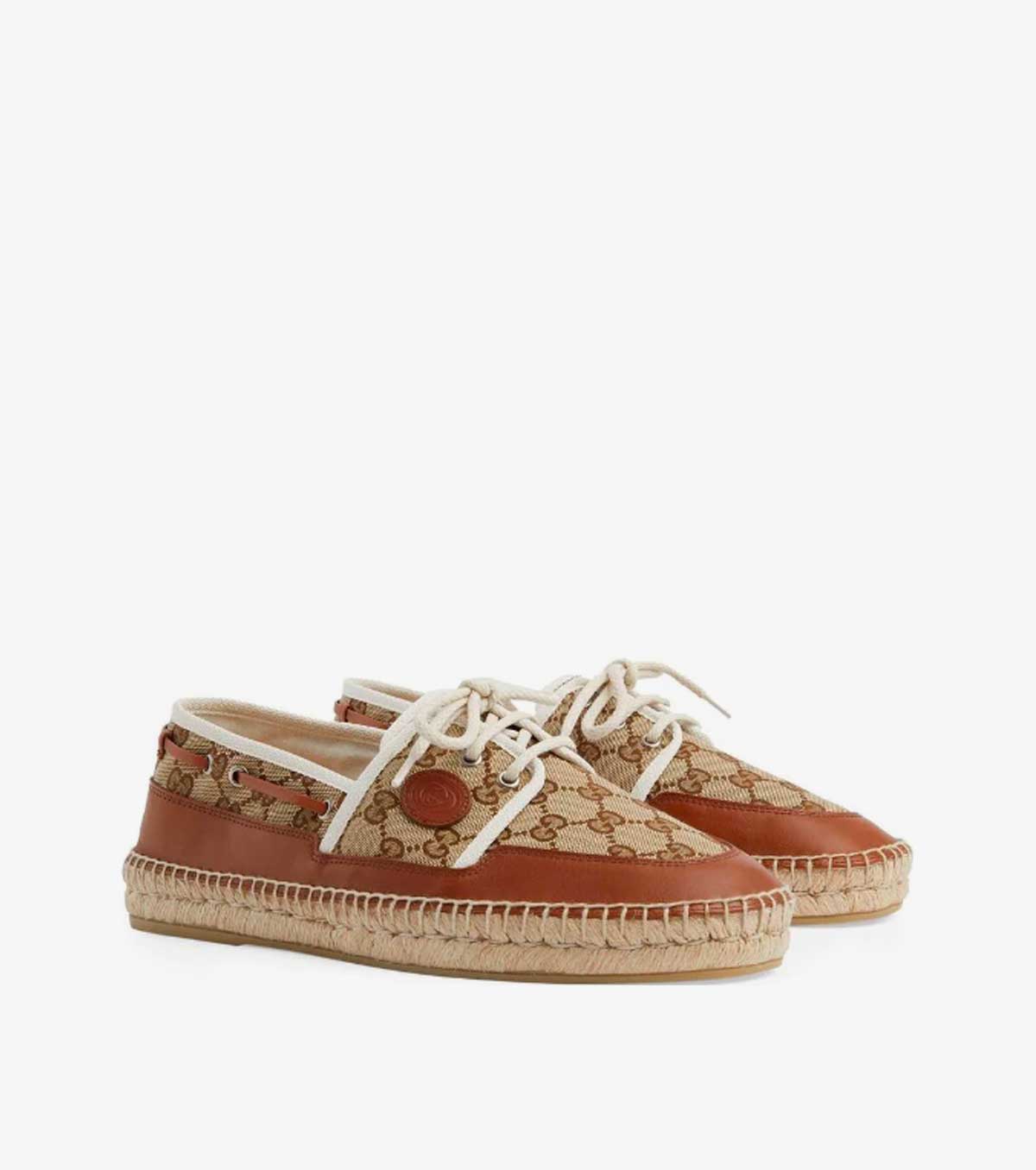 lace-up GG espadrilles