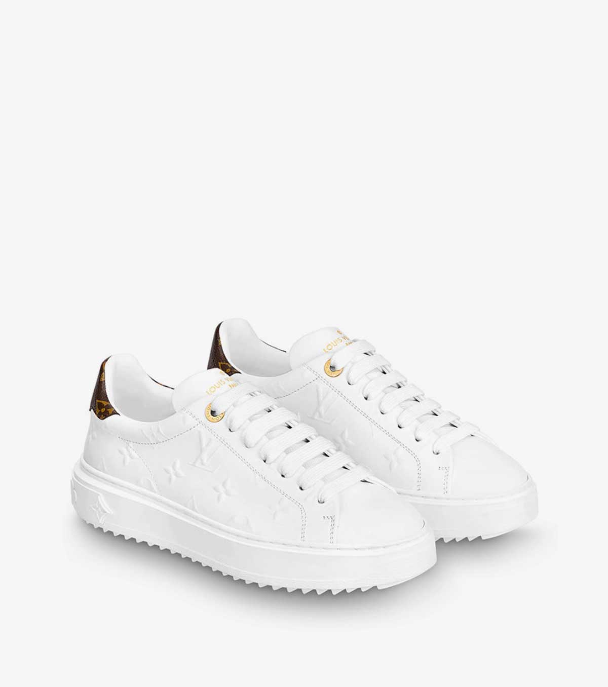 Time Out Sneaker White Monogram