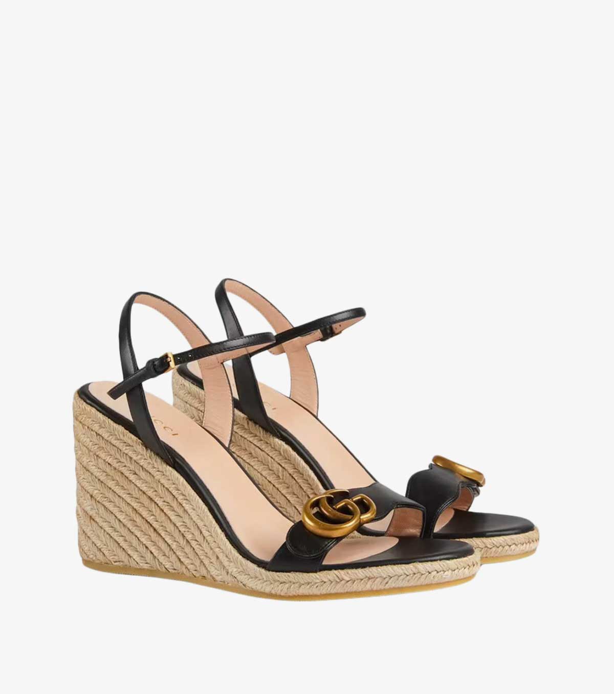 Double G 95mm Platform Espadrille