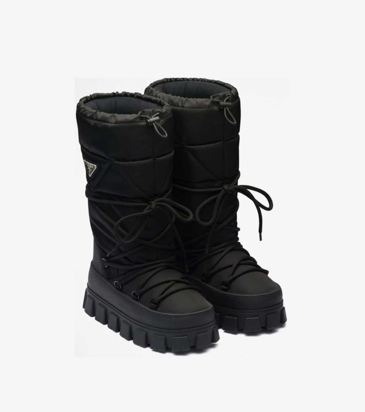 recycled nylon moon boots