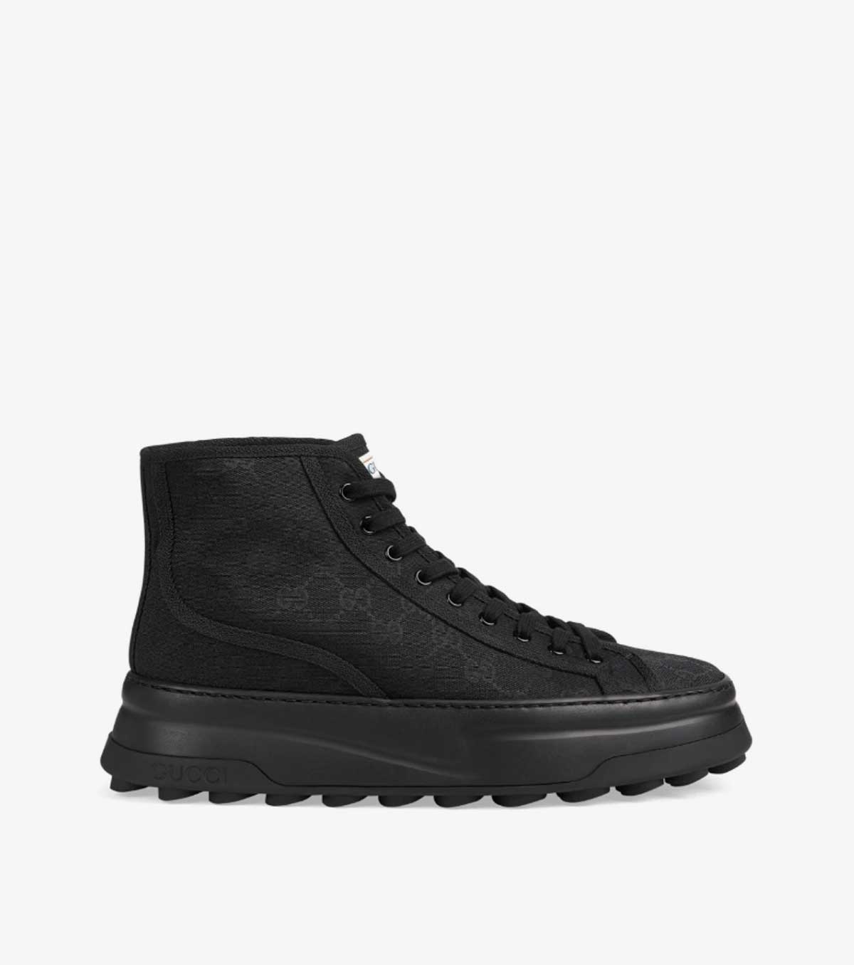 GG-canvas high-top sneakers