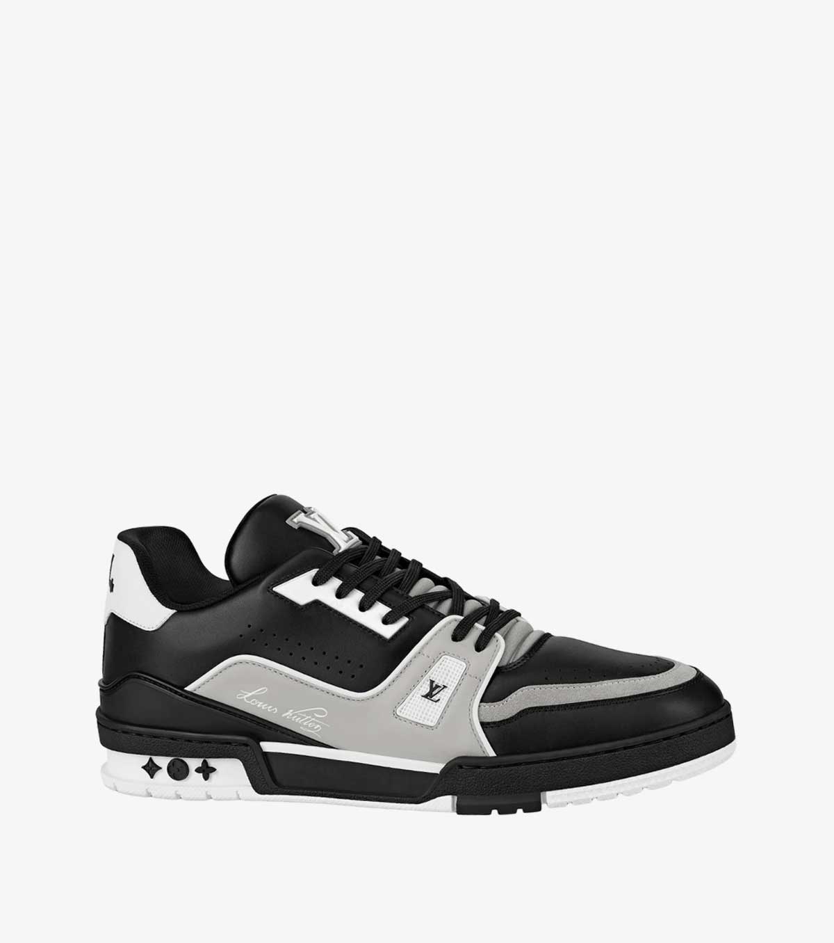 Trainer Black Grey White