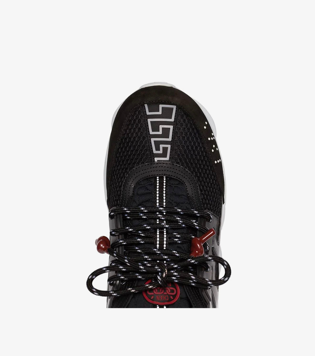 Chain Reaction suede trim