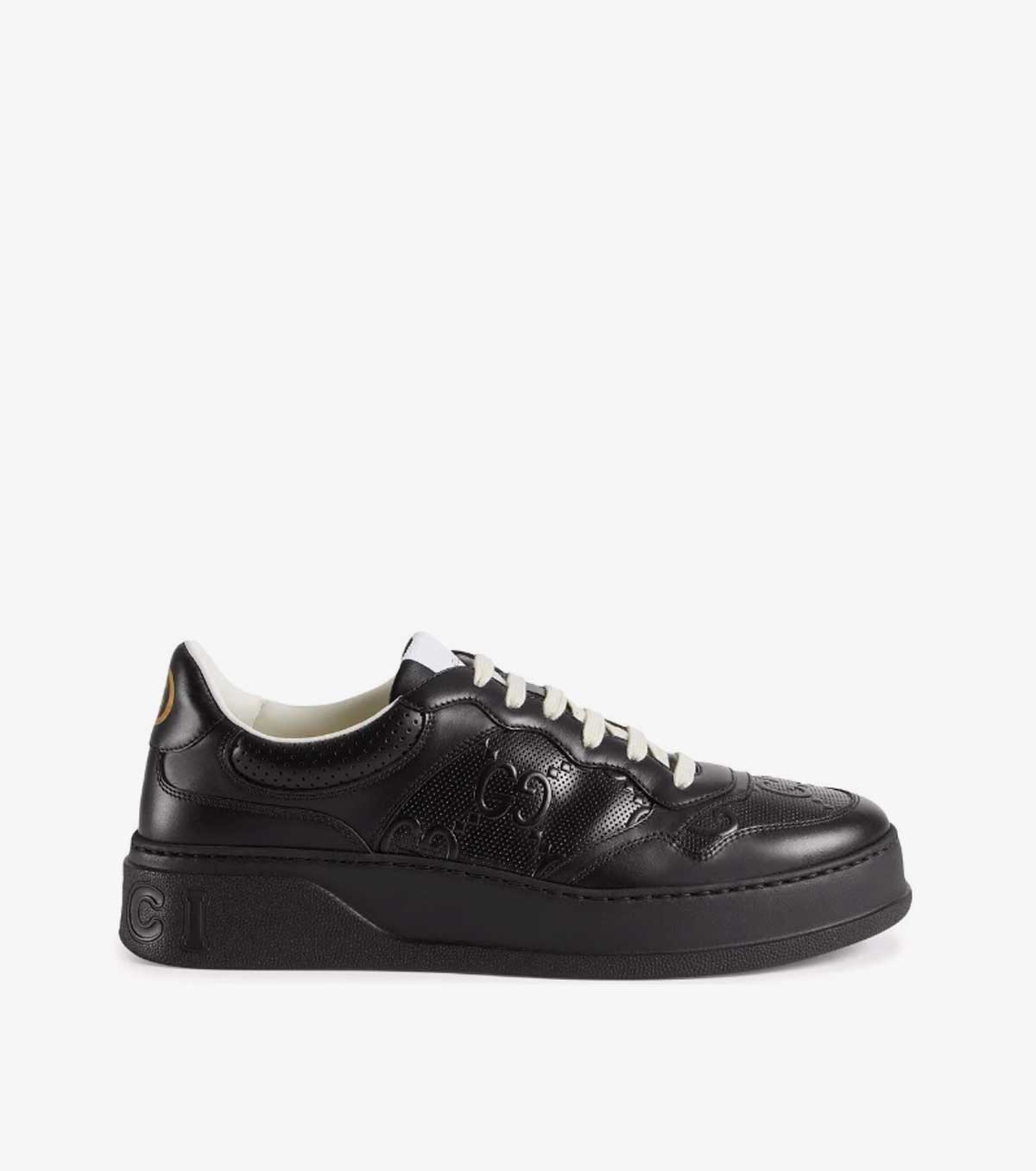 GG embossed low-top sneakers