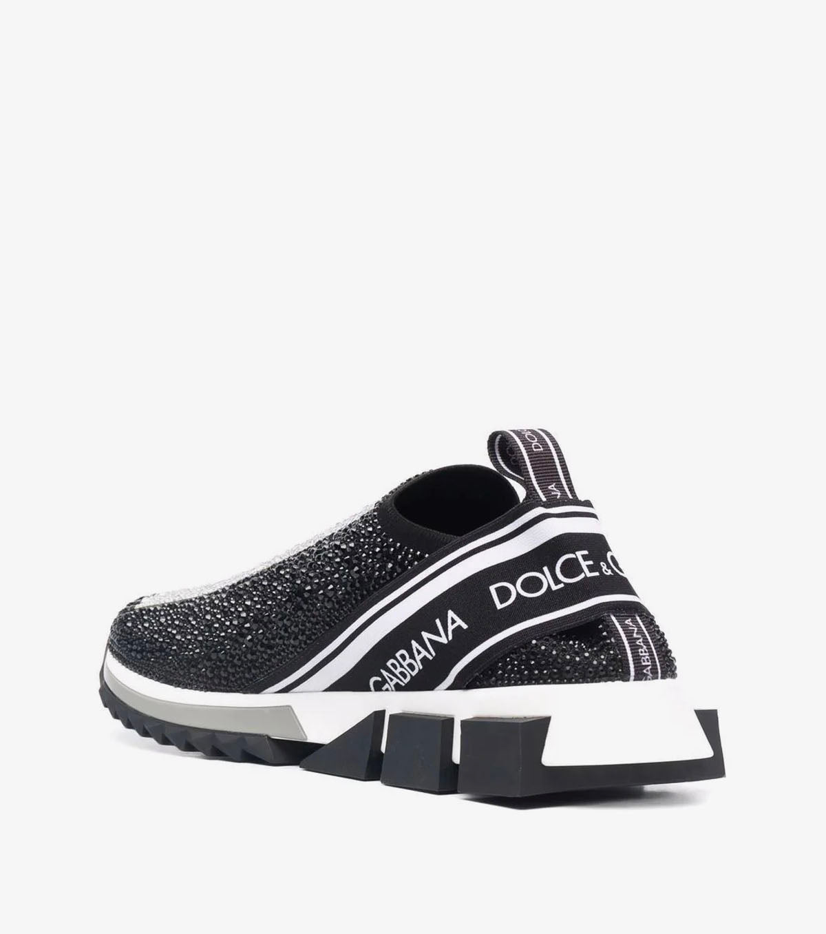 Sorrento crystal-embellished sock