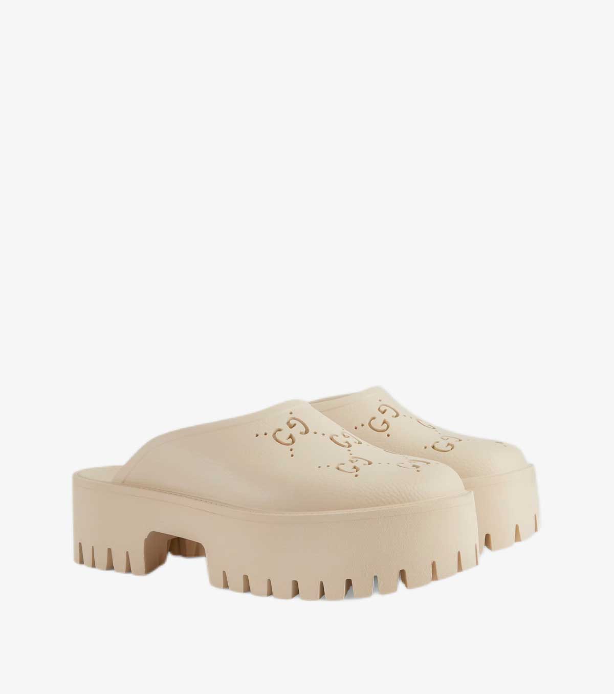 PLATFORM PERFORATED G SANDAL