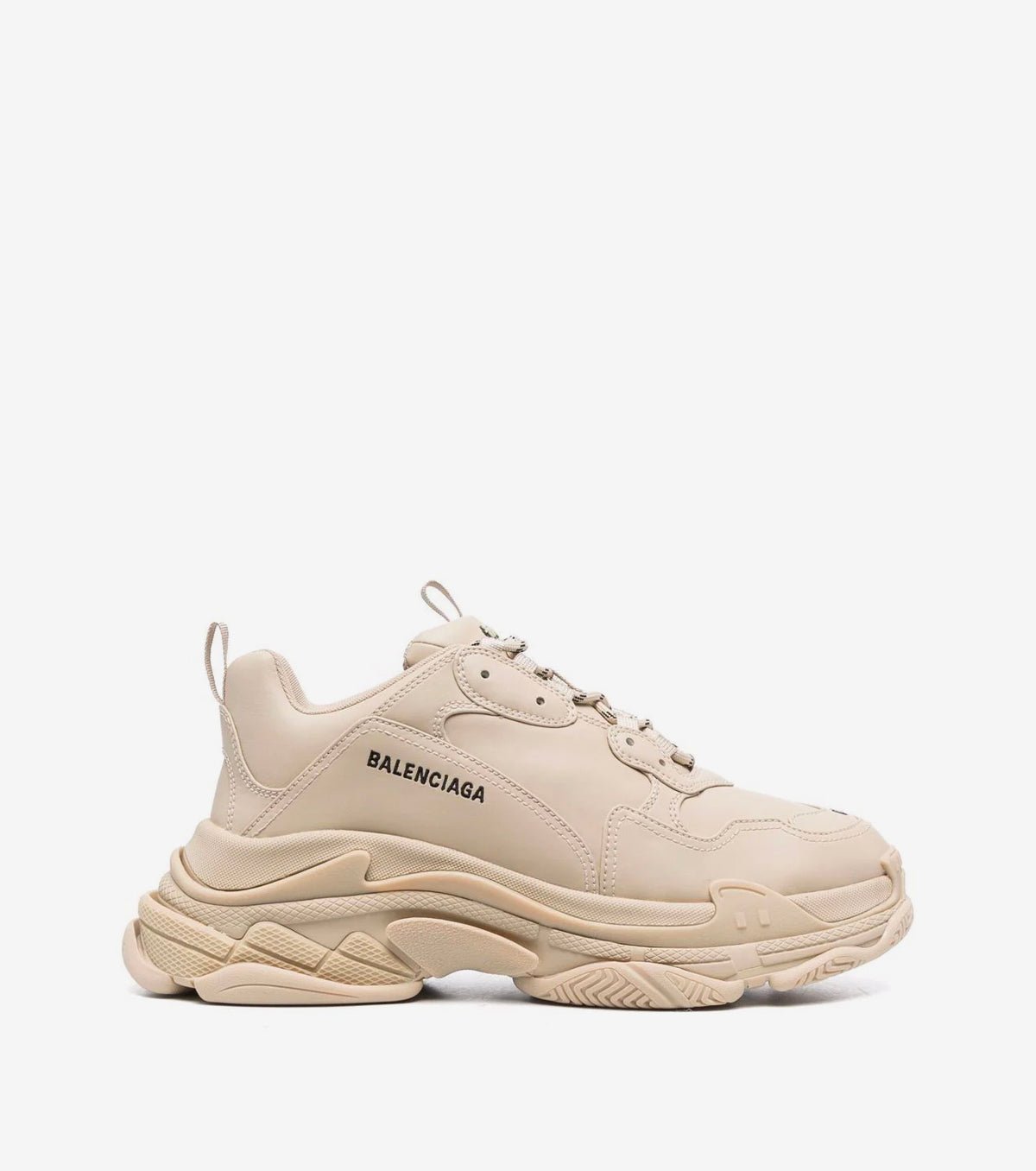 Triple S Faux-Leather